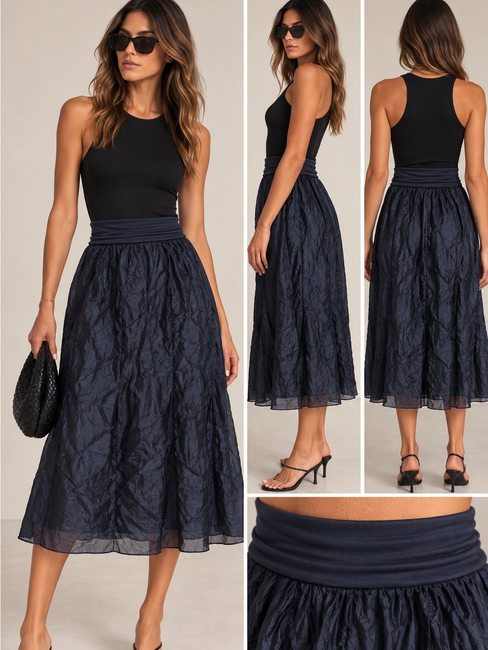 Brand New Giusy Silk Blend Maxi